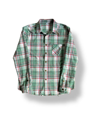 Green Three sword flannel