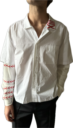 Stitches longsleeve button up