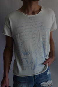 Poem Knit Tee