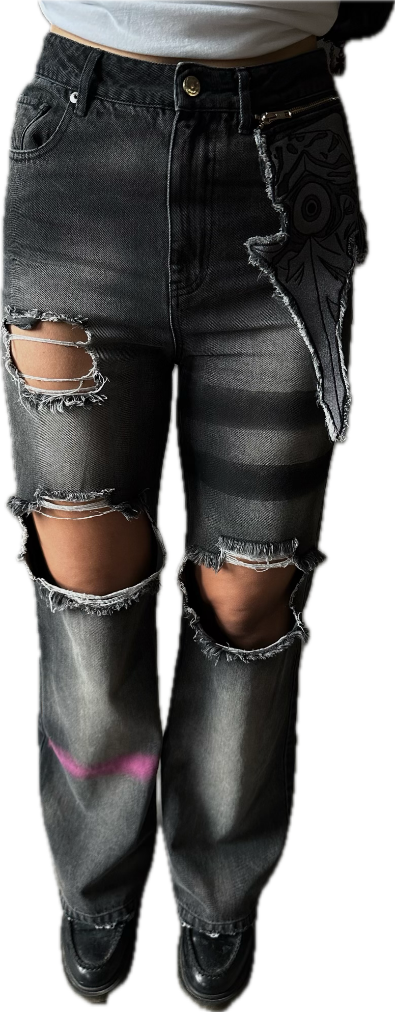 SS Black Mask jeans