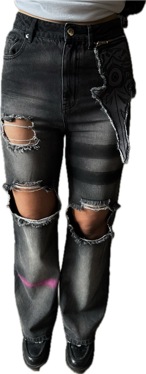 SS Black Mask jeans