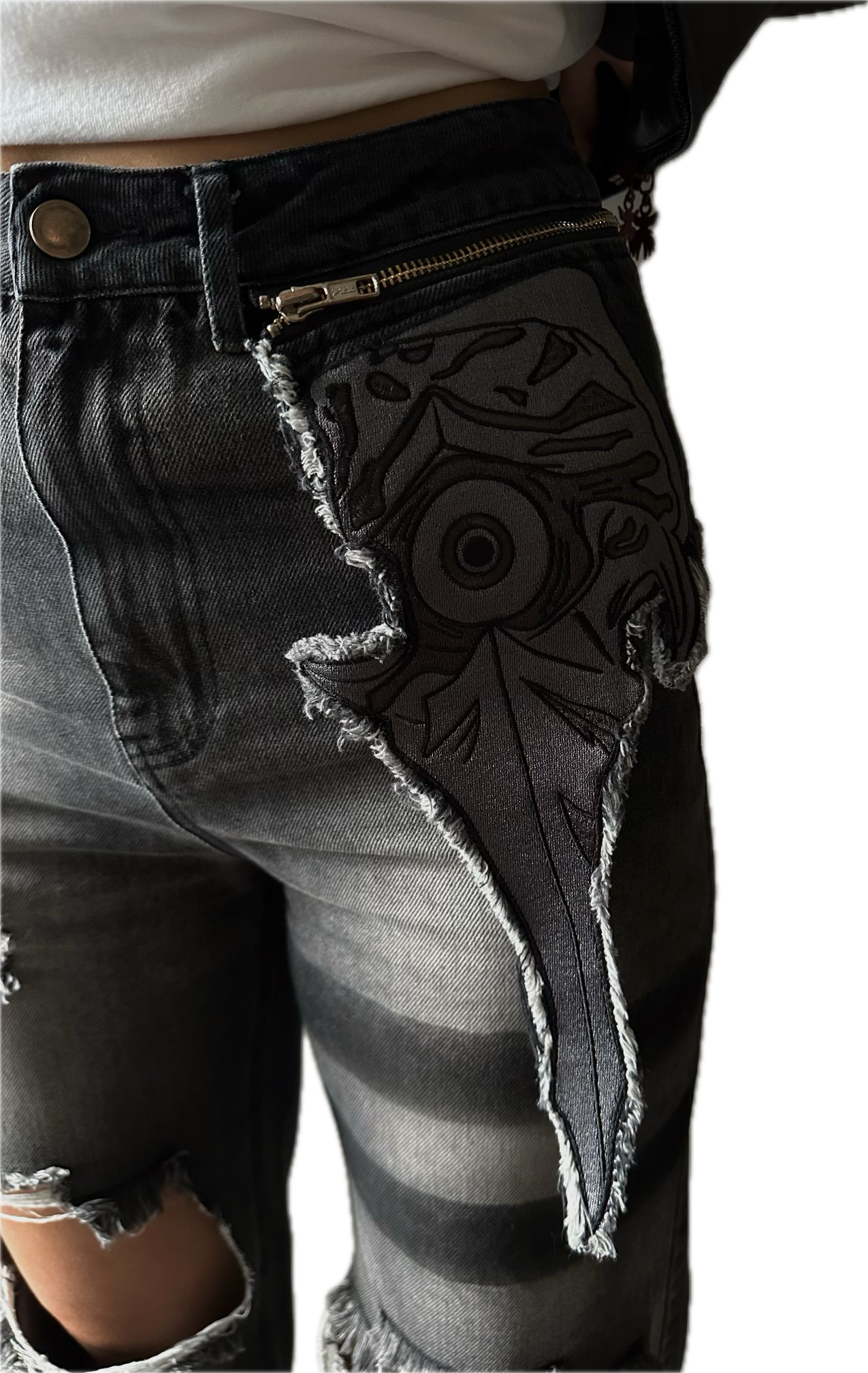 SS Black Mask jeans