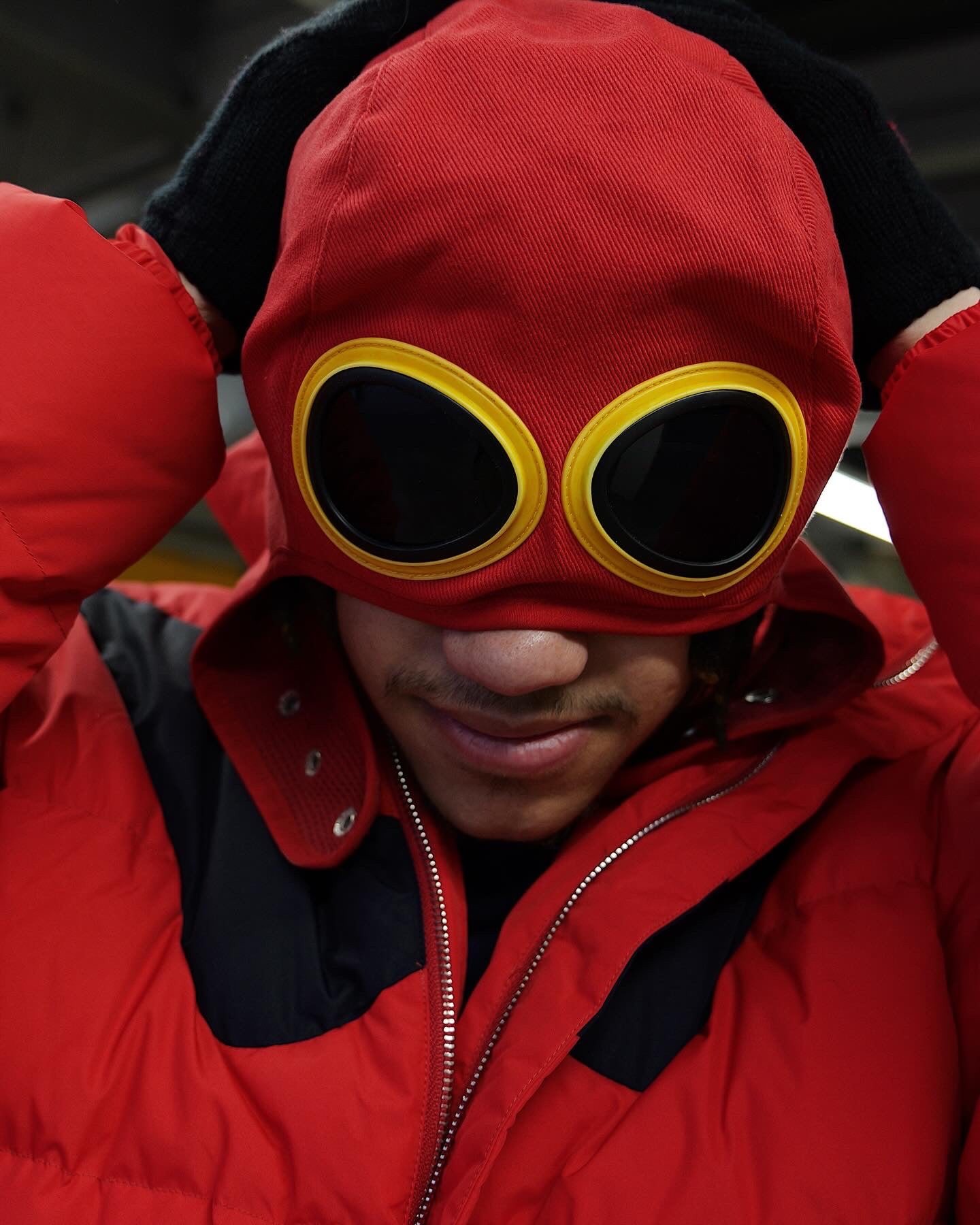 Goggle hat