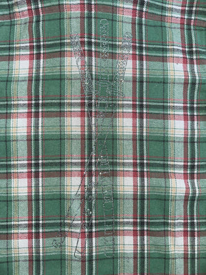 Green Three sword flannel