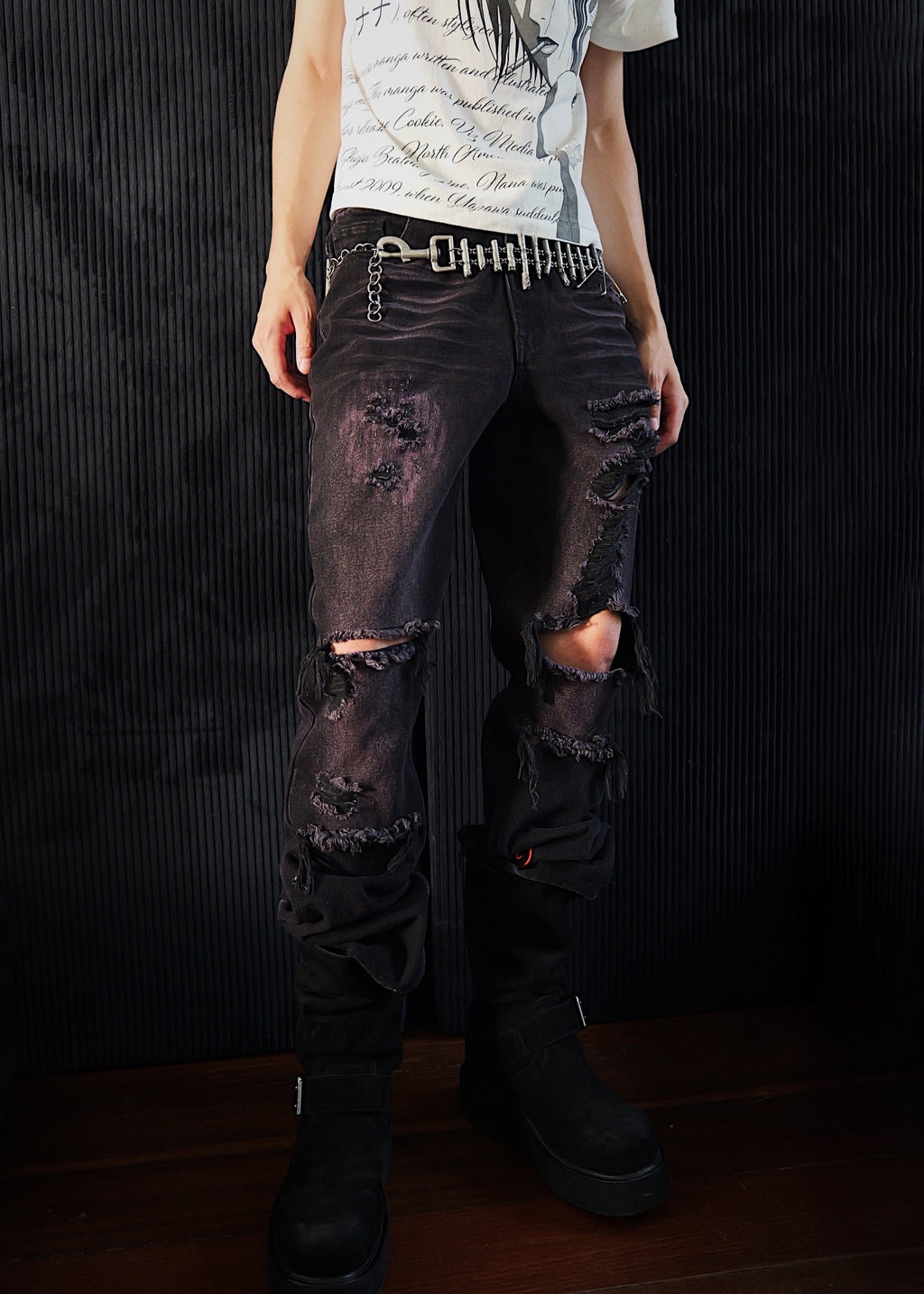 Black Ripped Jeans