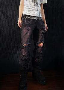 Black Ripped Jeans