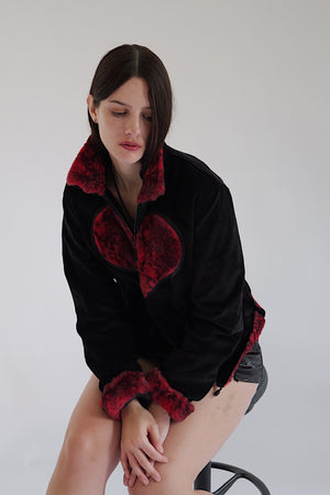 Black) Heart Jacket – VeesClothing