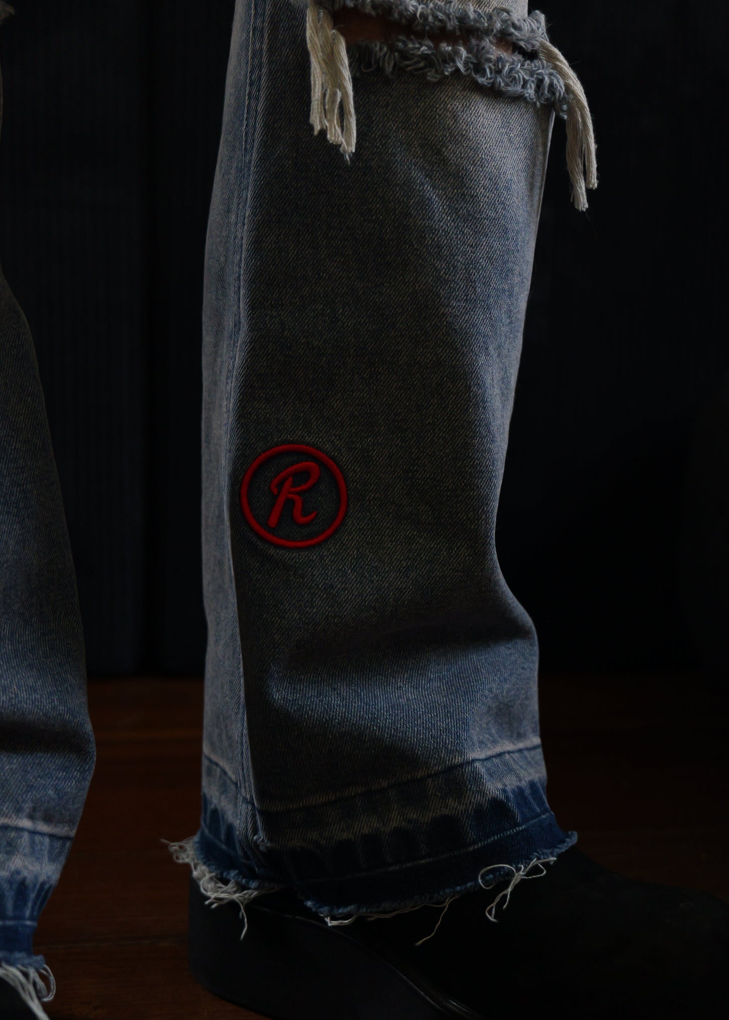 Blue Ripped Jeans