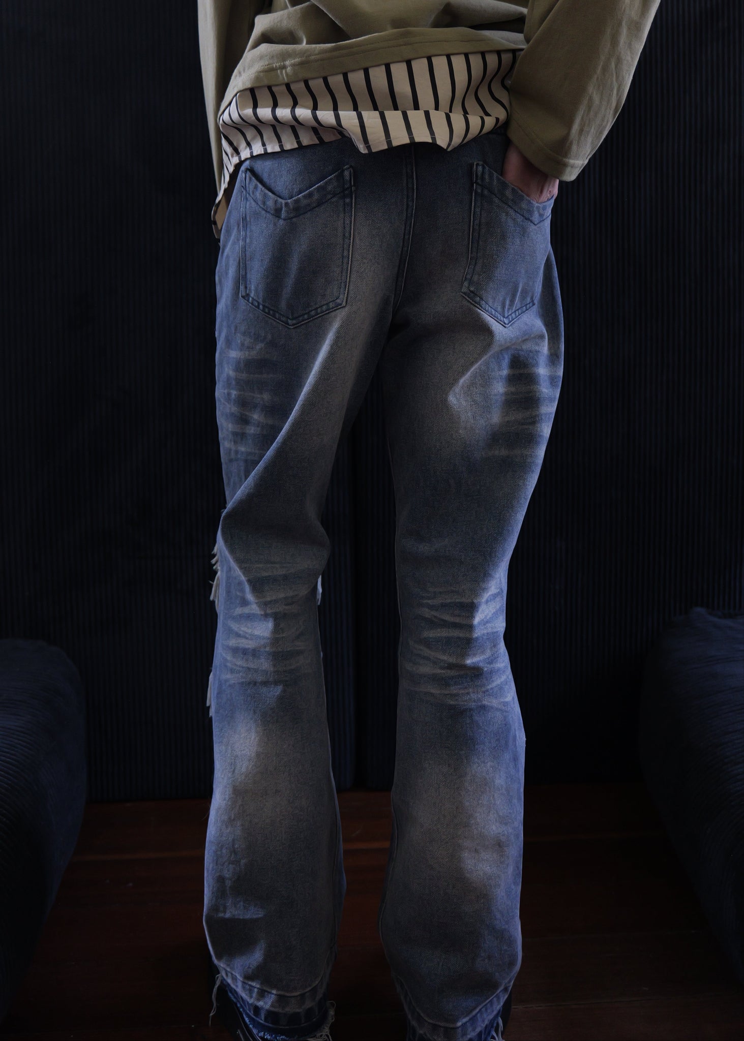 Blue Ripped Jeans