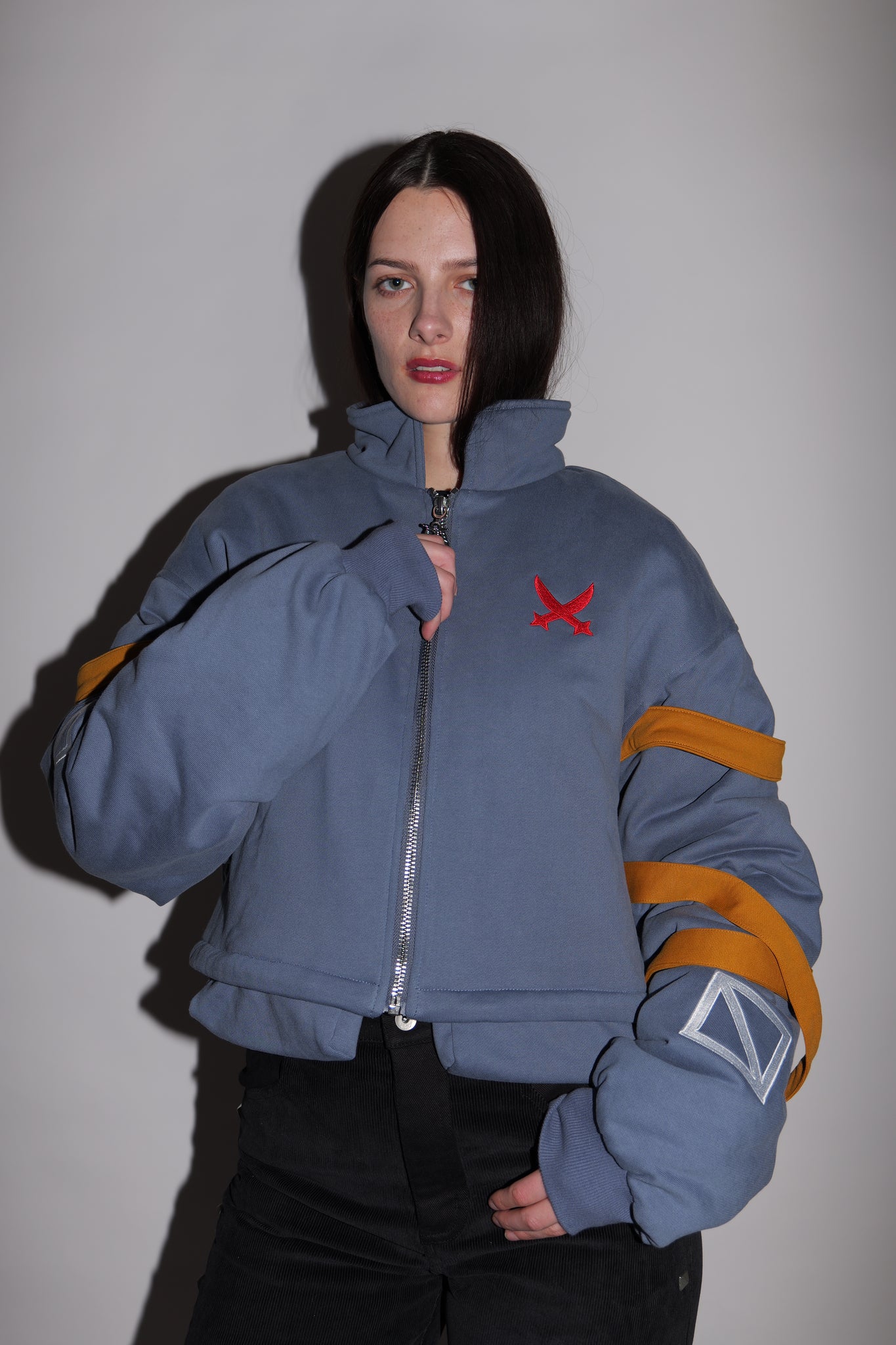 Blue Three sword bomber