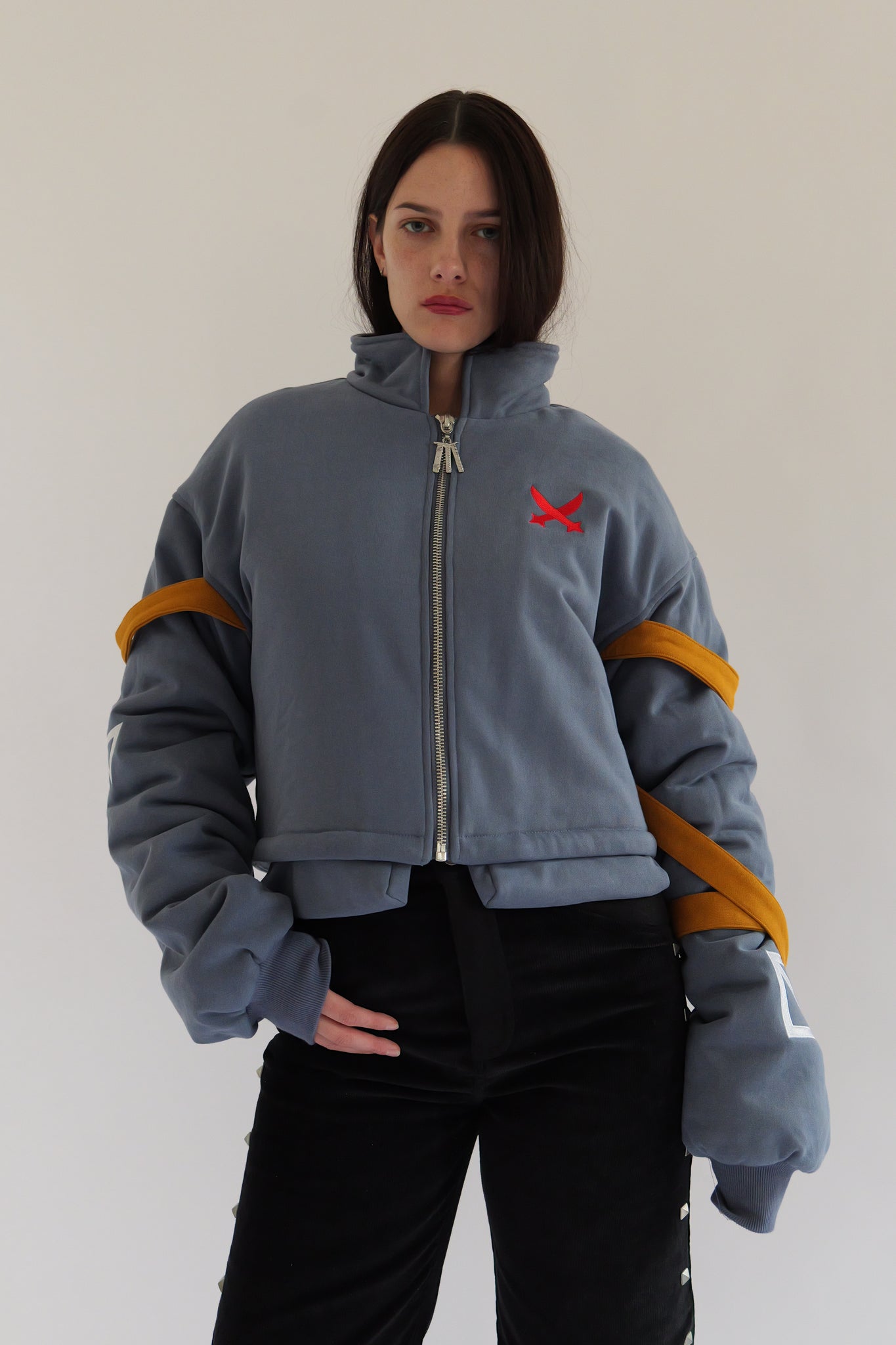 Blue Three sword bomber