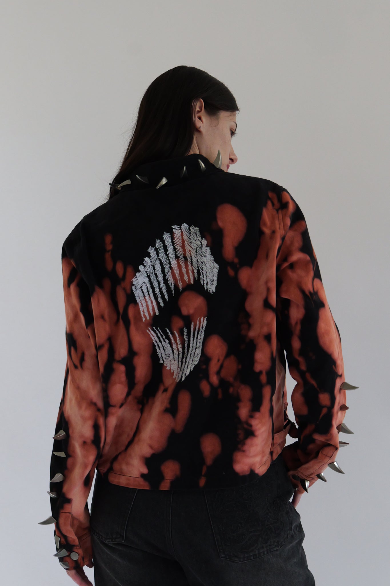 Bleached Spike Jacket