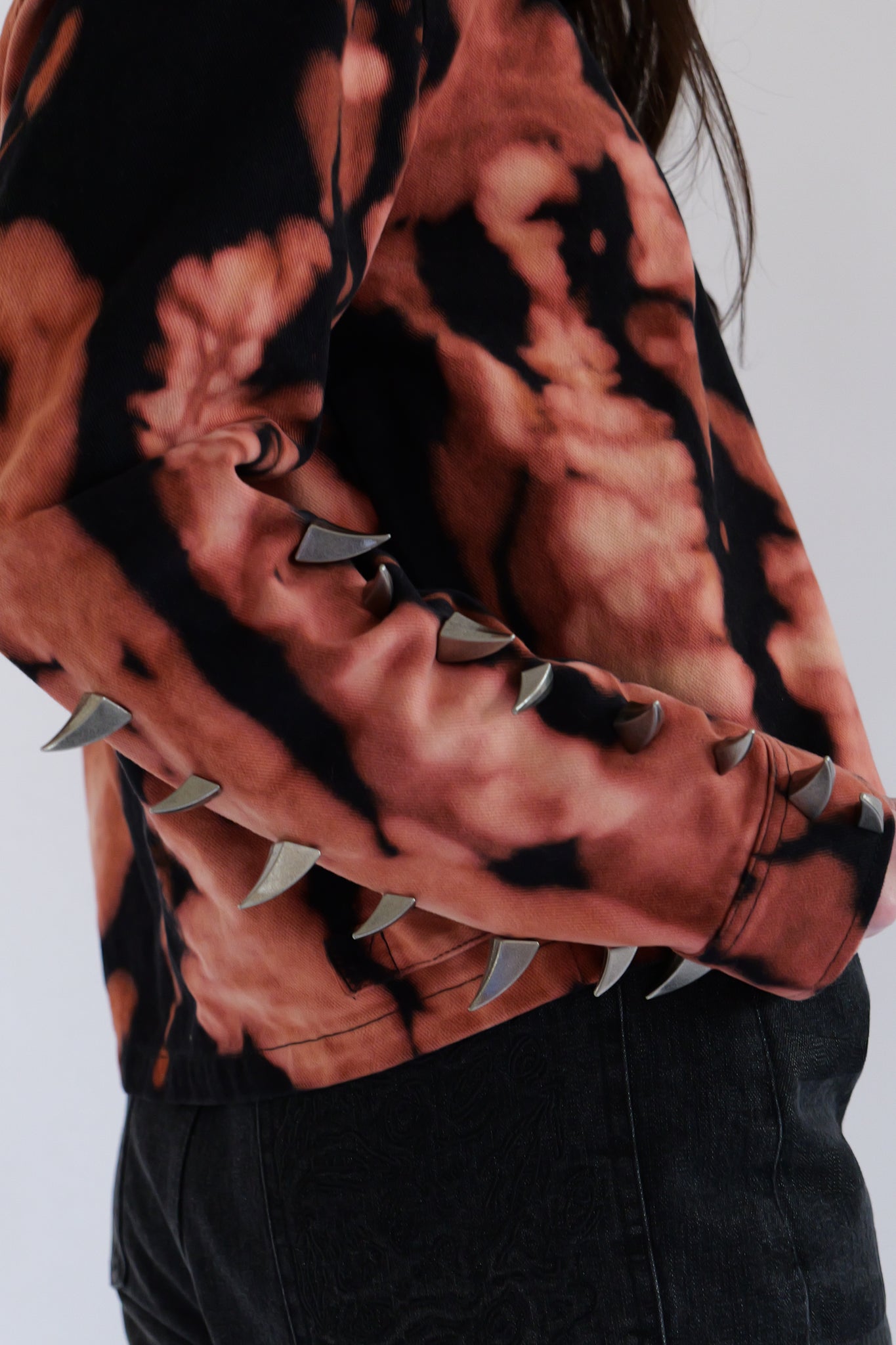 Bleached Spike Jacket