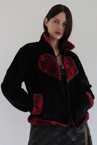 Black) Heart Jacket – VeesClothing