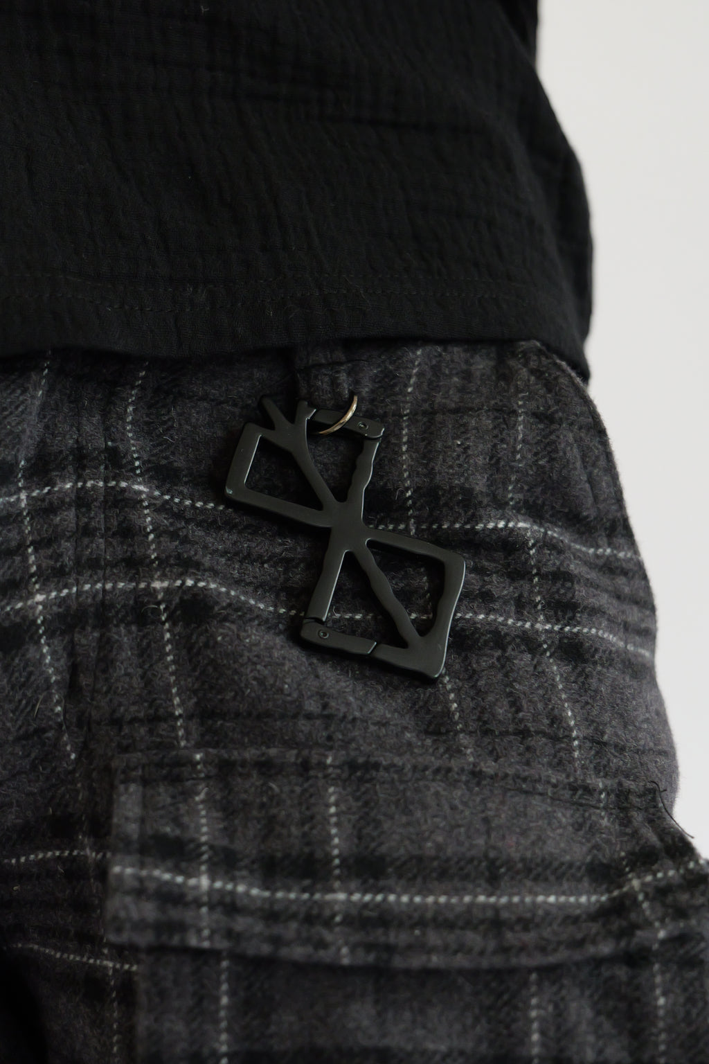 PRE ORDER Black Branded Carabiner