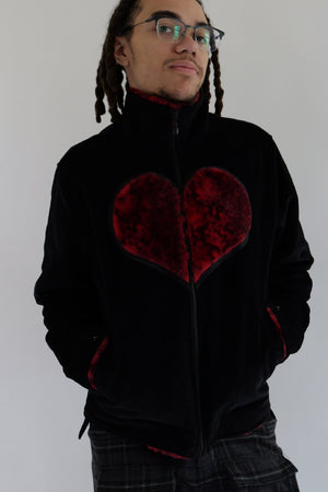 Black) Heart Jacket – VeesClothing