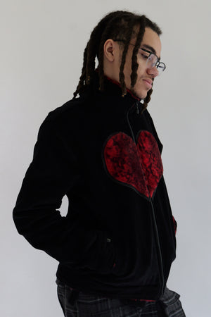 Black) Heart Jacket – VeesClothing