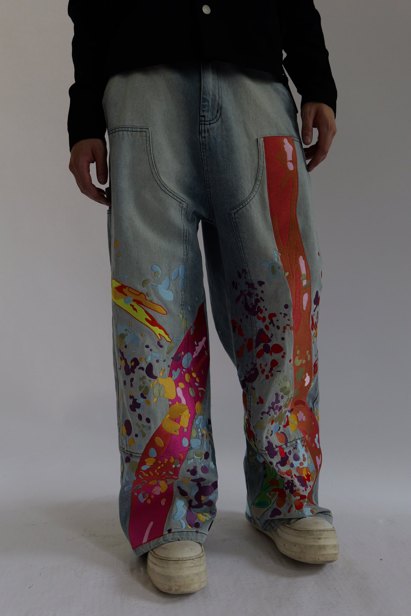 Entrails Pattern Entrails Jeans – VeesClothing