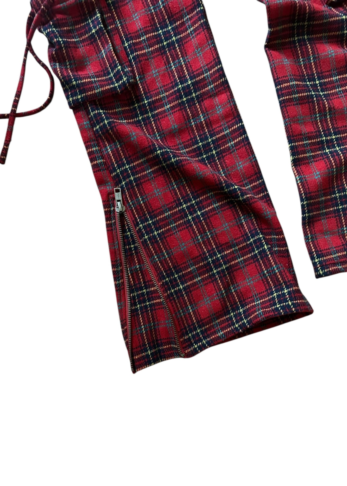 Plaid bondage cargos