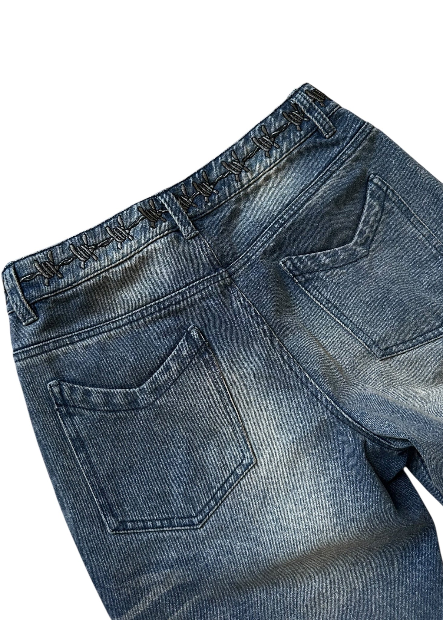Blue Ripped Jeans