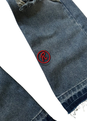 Blue Ripped Jeans