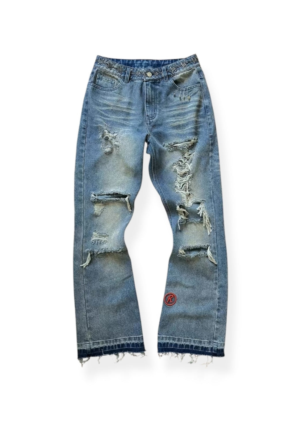 Blue Ripped Jeans