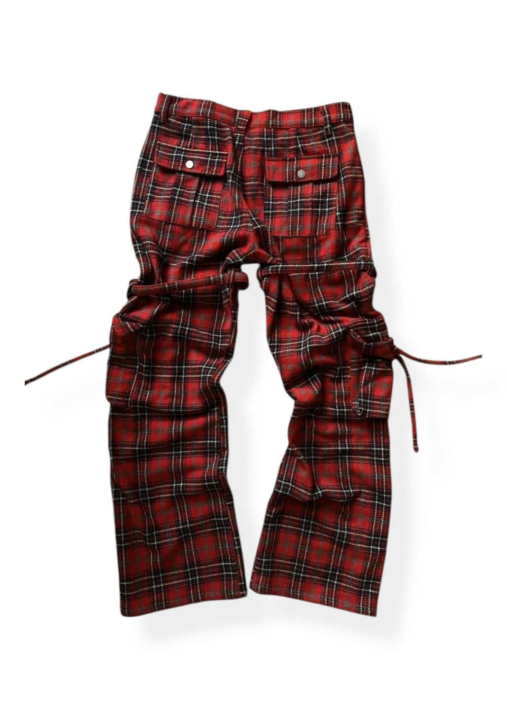 Plaid bondage cargos