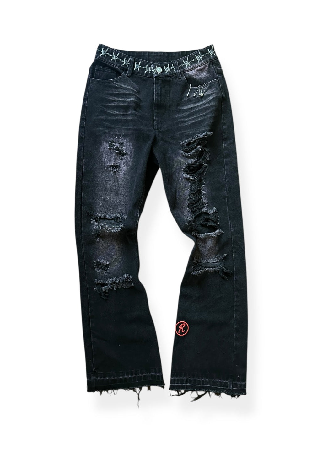 Black Ripped Jeans