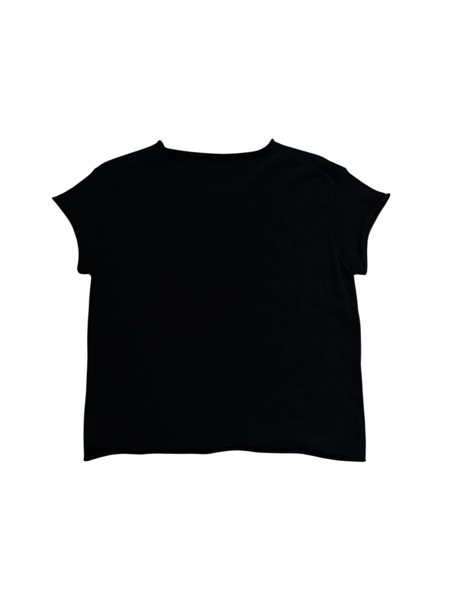 Black Poem Knit Tee
